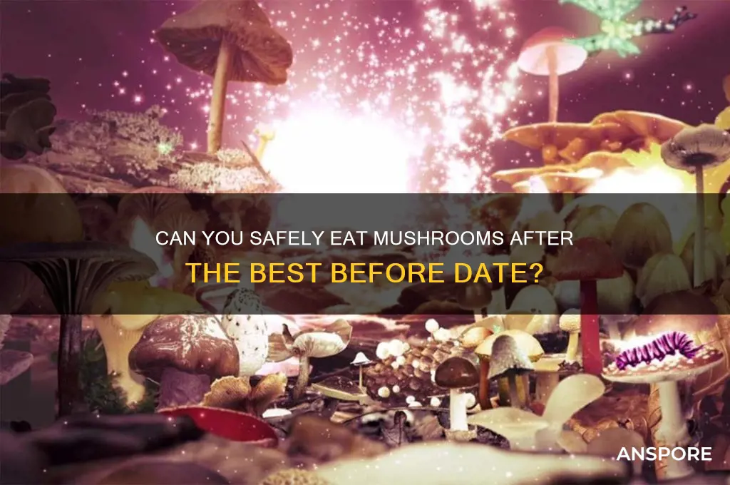 can i eat mushrooms after best before date