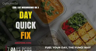 Quick Fix Diet: Are Mushrooms Allowed in 3-Day Plan?