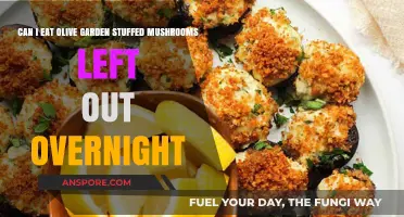 Olive Garden Stuffed Mushrooms Left Out Overnight: Safe to Eat?