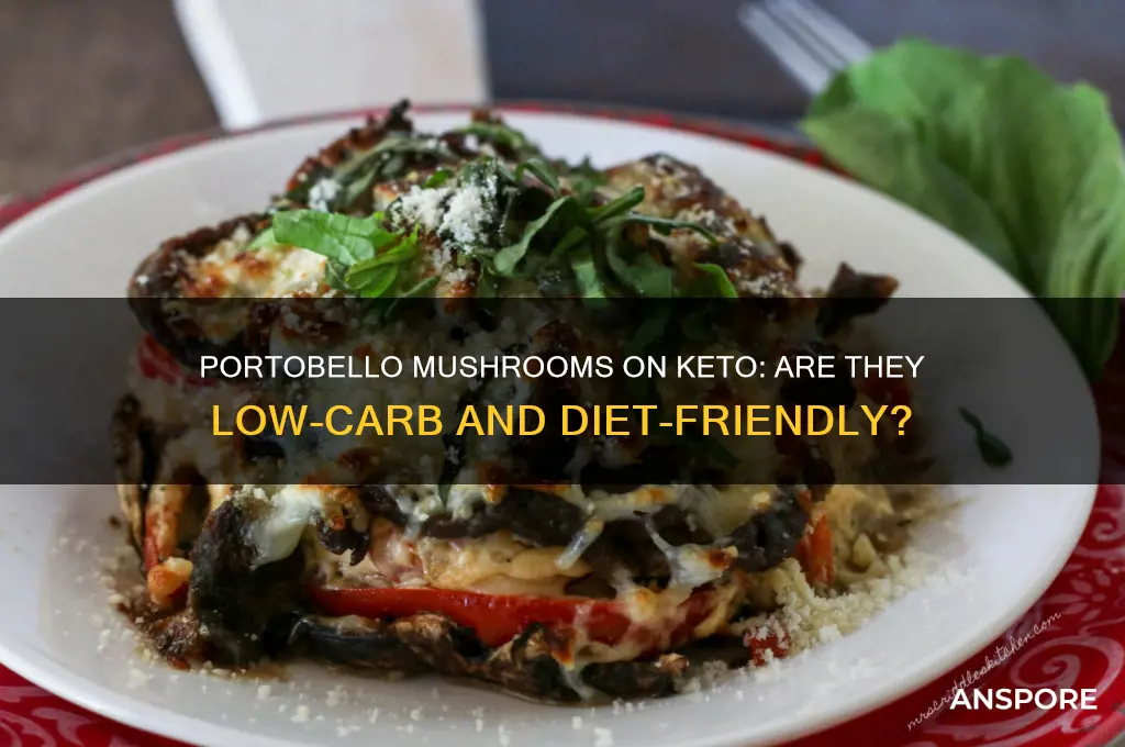 can i eat portobello mushrooms on keto