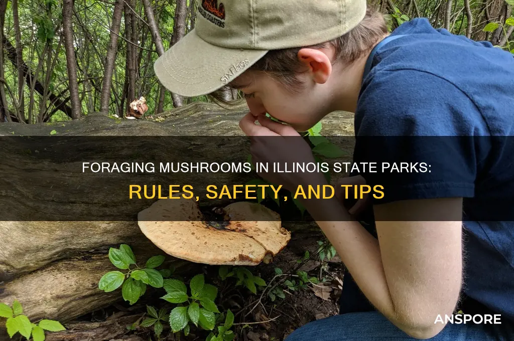 can i forage mushrooms in il state parks