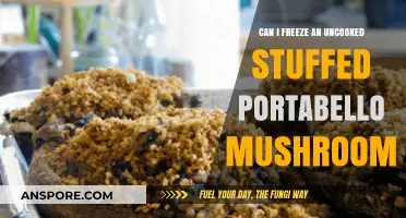 Freezing Uncooked Stuffed Portobello Mushrooms: Tips and Best Practices