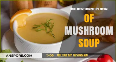 Freezing Campbell's Cream of Mushroom Soup: Tips and Best Practices