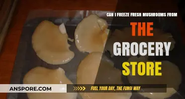 Freezing Fresh Mushrooms: A Guide to Preserving Grocery Store Finds