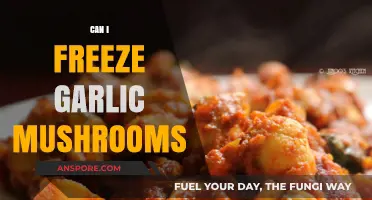 Freezing Garlic Mushrooms: Tips for Preserving Flavor and Freshness