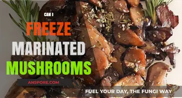 Freezing Marinated Mushrooms: Tips for Preserving Flavor and Texture