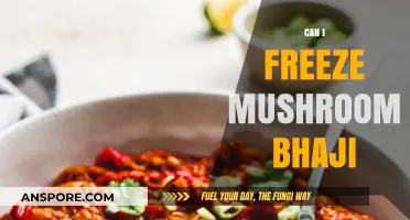 Freezing Mushroom Bhaji: Tips for Preserving Flavor and Texture