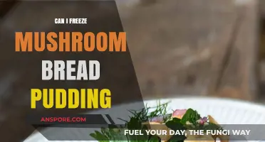 Freezing Mushroom Bread Pudding: Tips for Perfect Storage and Reheating