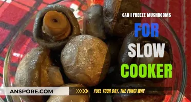 Freezing Mushrooms for Slow Cooker Recipes: A Time-Saving Tip