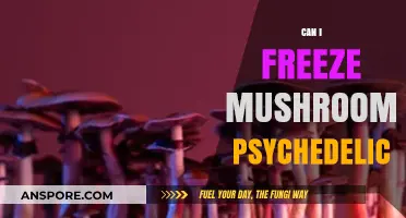 Freezing Psychedelic Mushrooms: Preservation Tips and Safety Considerations