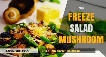 Freezing Salad Mushrooms: A Guide to Preserving Freshness and Flavor