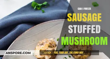 Freezing Sausage Stuffed Mushrooms: Tips for Perfect Preservation and Reheating