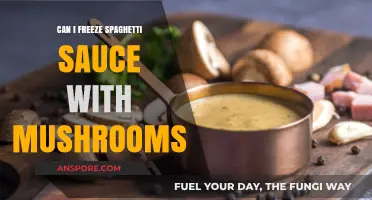 Freezing Spaghetti Sauce with Mushrooms: Tips for Perfect Preservation