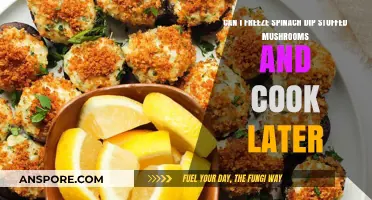 Freeze Spinach Dip Stuffed Mushrooms: Tips for Later Cooking