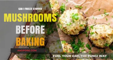 Freeze Stuffed Mushrooms Before Baking: A Time-Saving Kitchen Hack