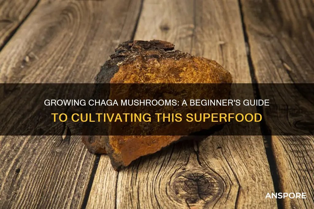 can i grow chaga mushrooms