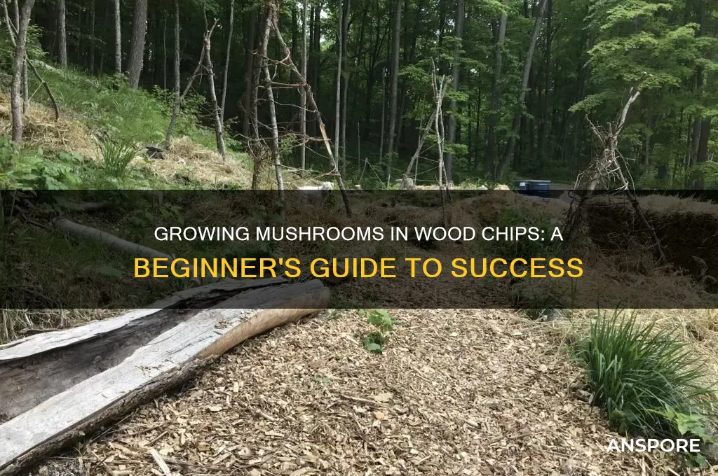 can i grow mushroom in wood chips