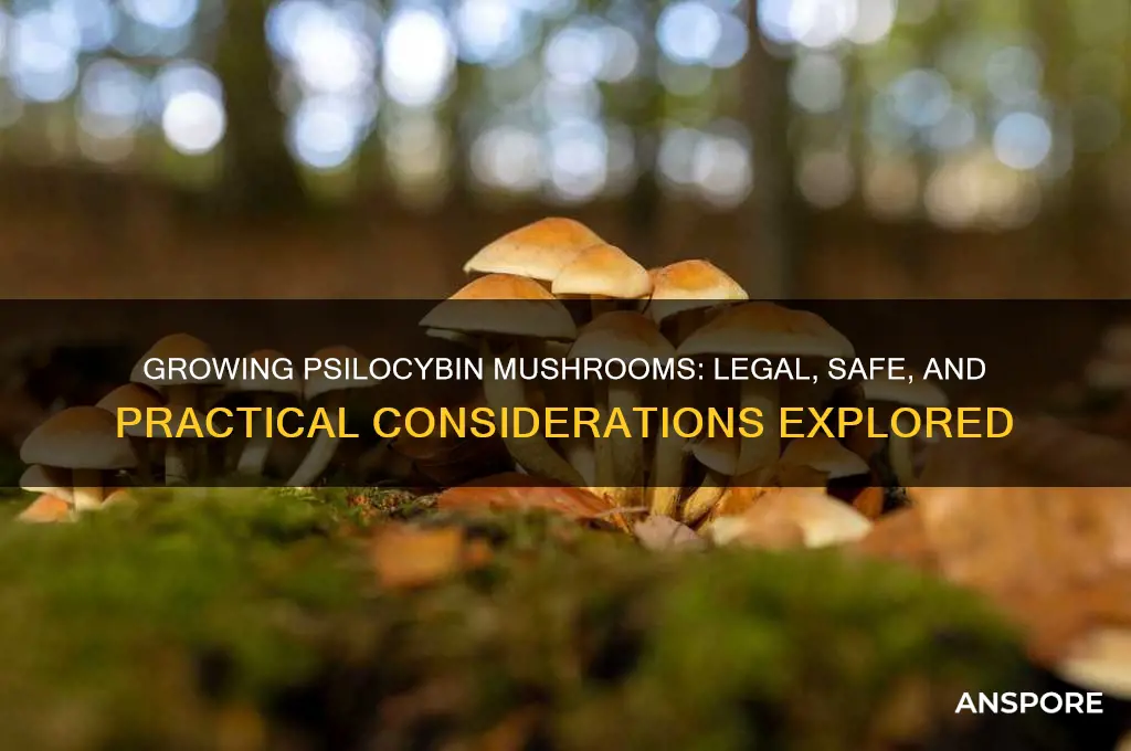 can i grow psilocybin mushrooms