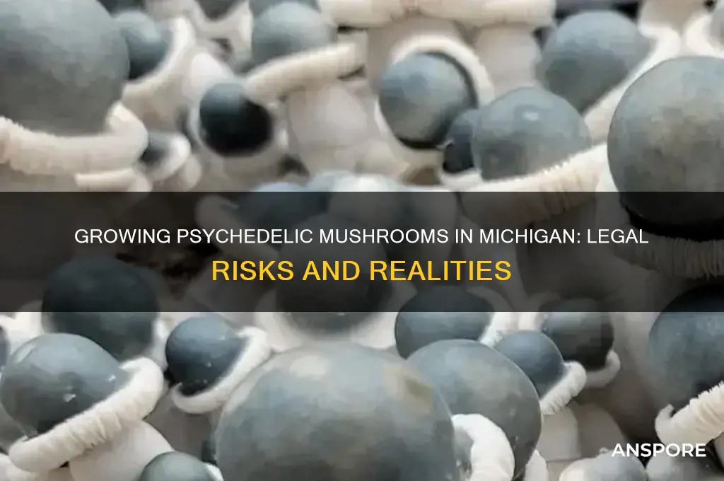 can i grow psychedelic mushrooms in michigan