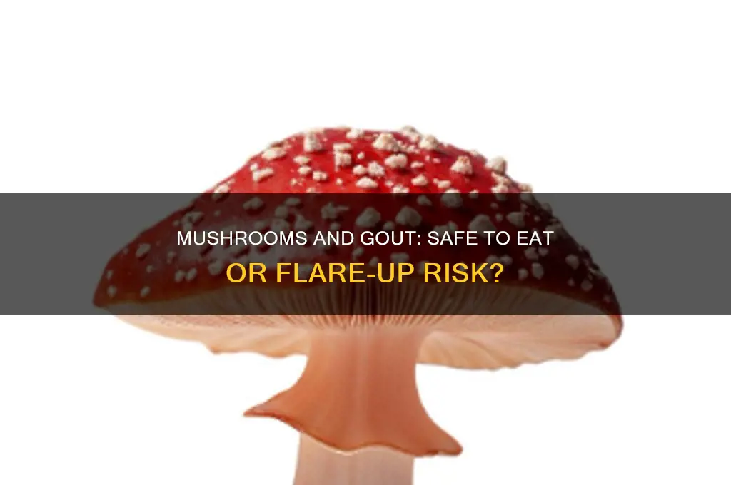 can i have mushroom on gout