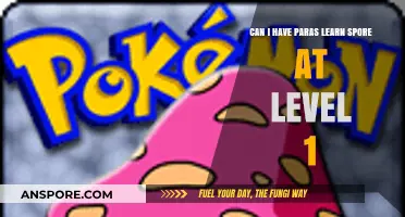 Can Paras Learn Spore at Level 1? A Beginner's Guide