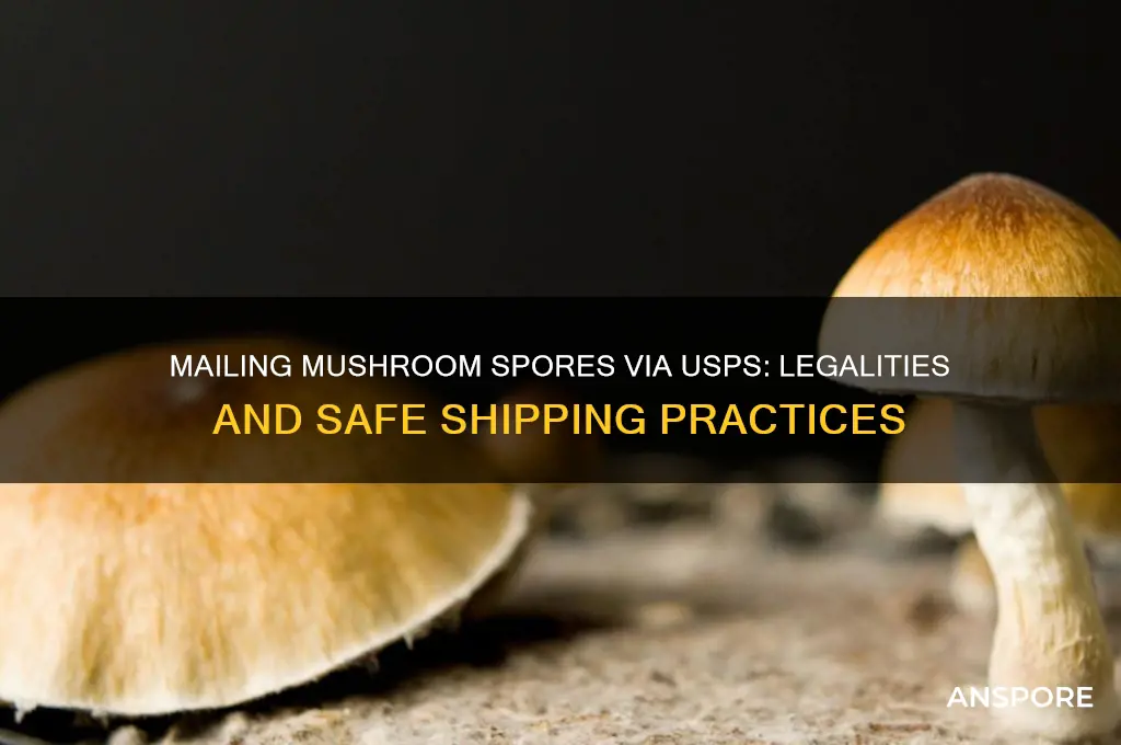 can i mail mushroom spores usps