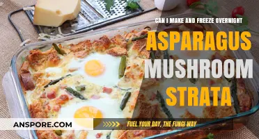 Make and Freeze: Overnight Asparagus Mushroom Strata Recipe Guide
