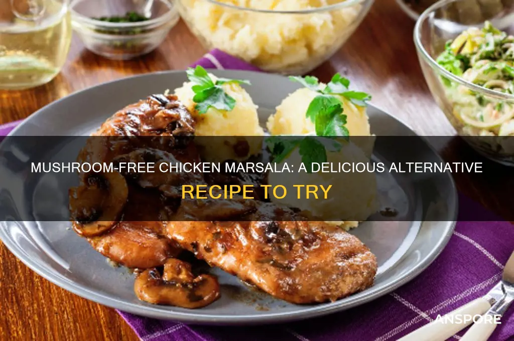 can i make chicken marsala without mushrooms
