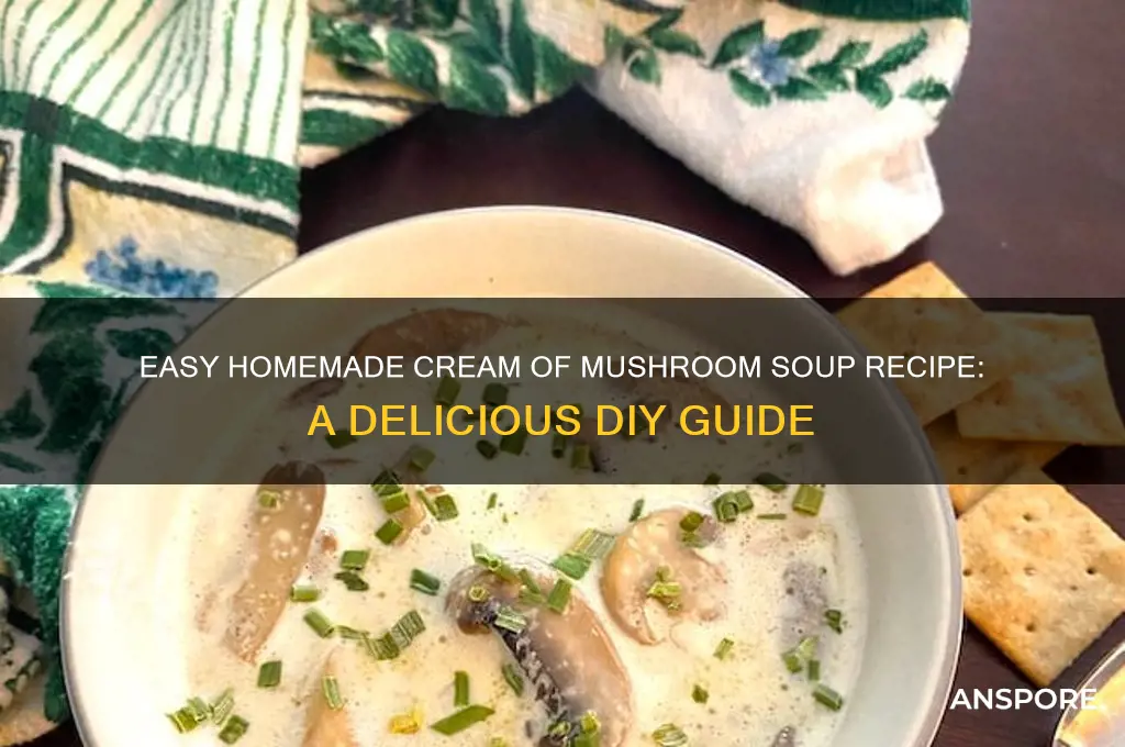 can i make cream of mushroom soup