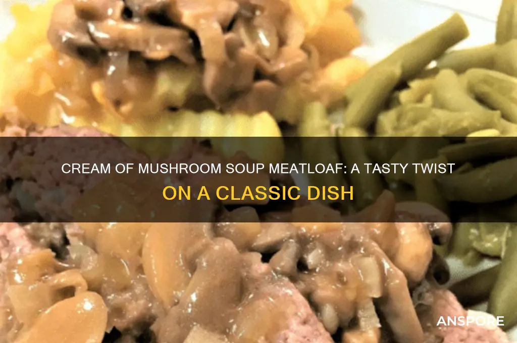 can i make meatloaf with cream of mushroom soup