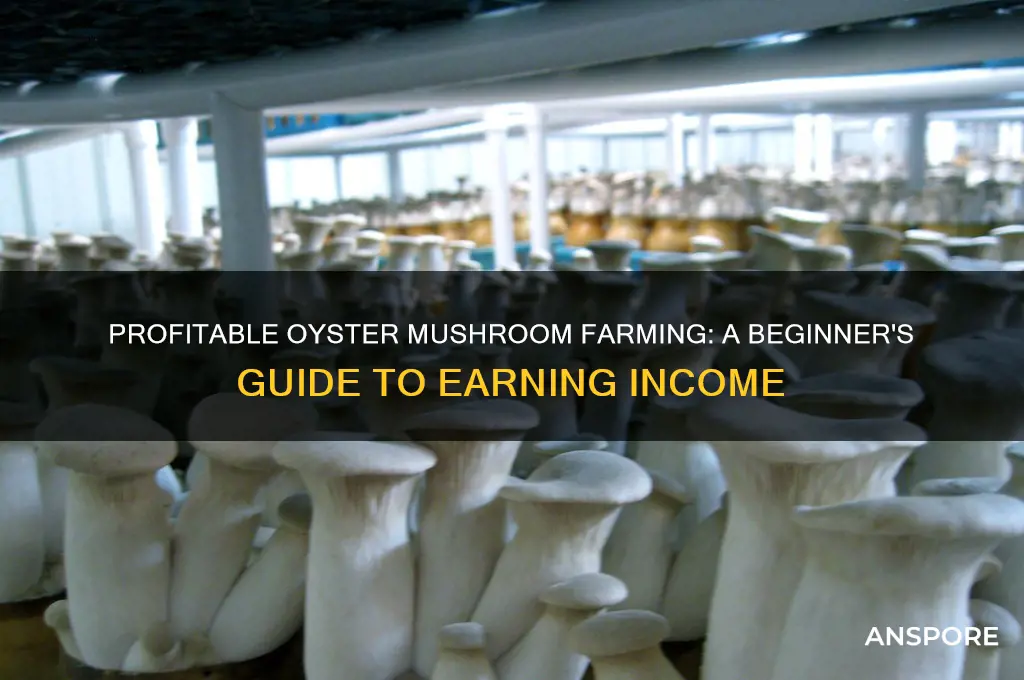 can i make money growing oyster mushrooms