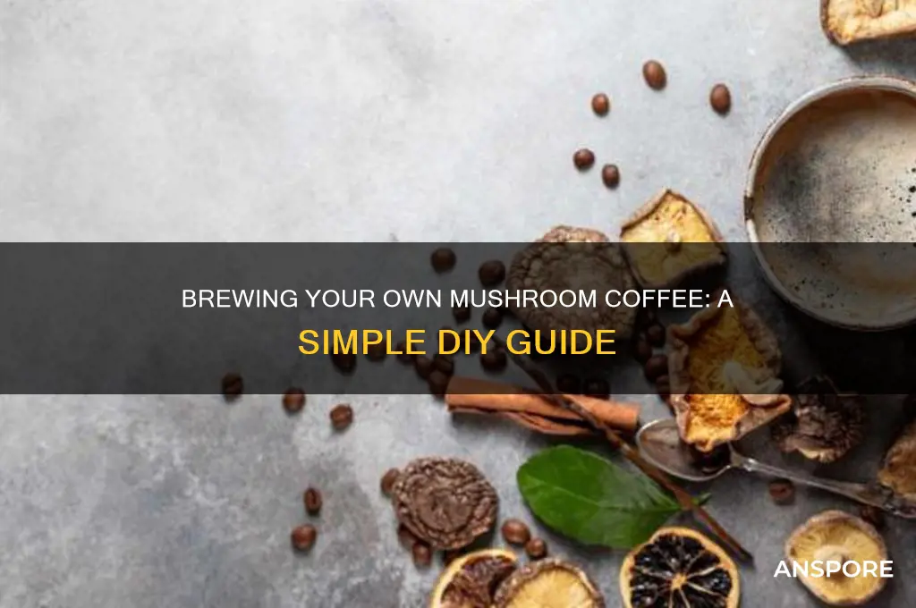 can i make my own mushroom coffee