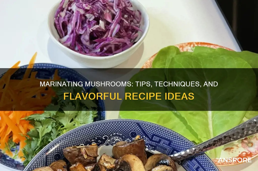 can i marinate mushrooms