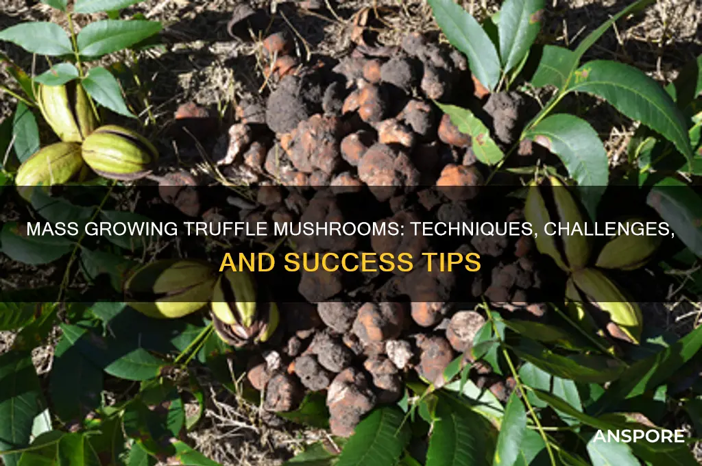 can i mass grow truffle mushrooms