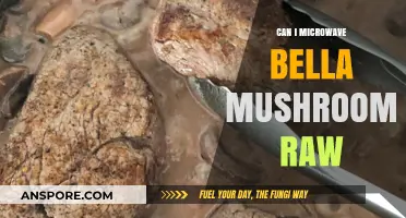 Microwaving Bella Mushrooms Raw: Safe, Quick, or Risky Method?