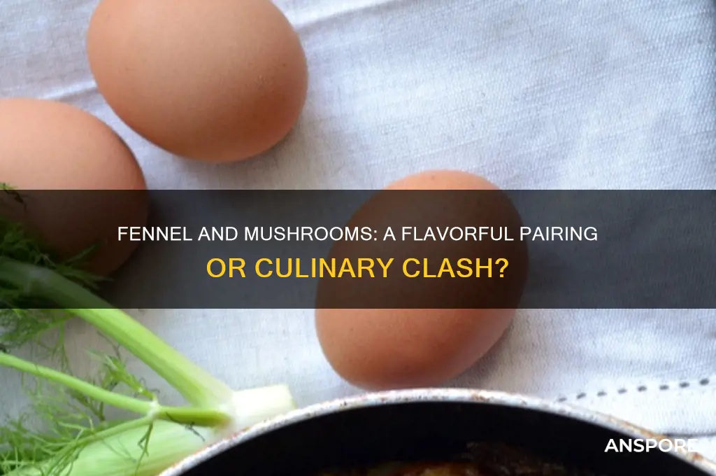 can i mix fennel with mushrooms
