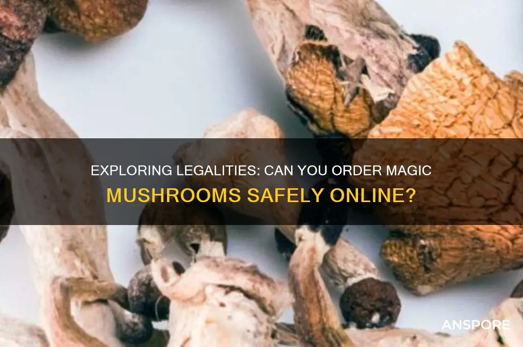 can i order magic mushrooms