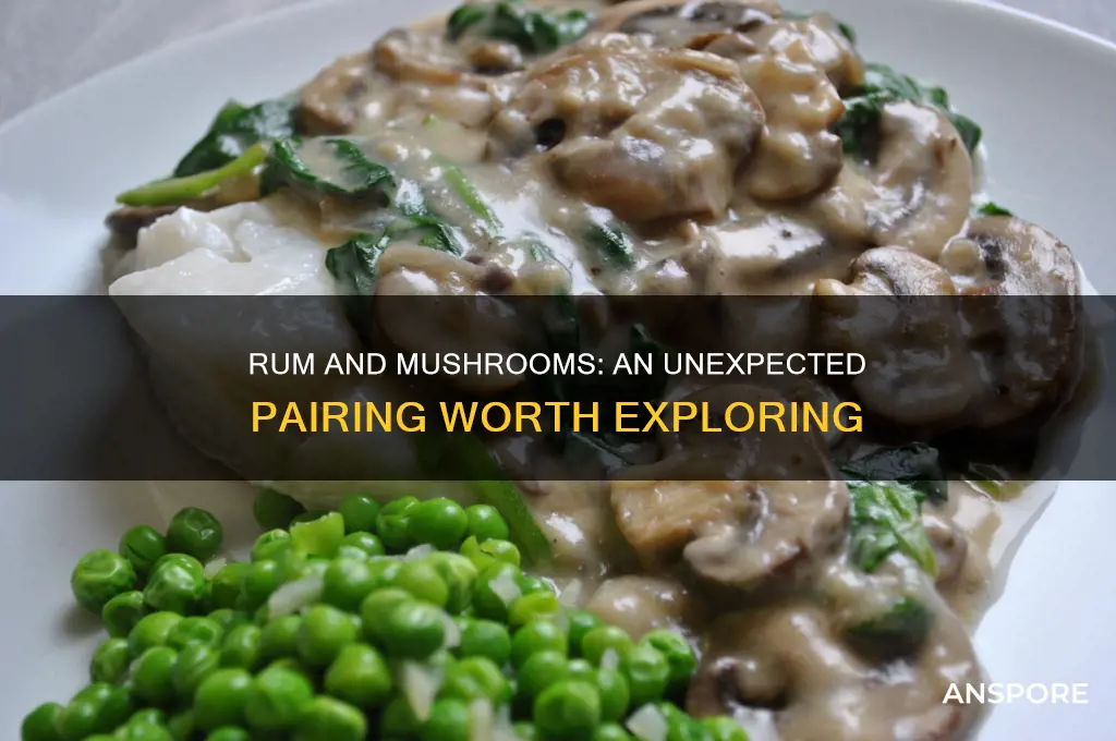 can i pair rum with mushrooms