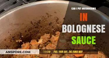 Mushrooms in Bolognese: A Tasty Twist or Culinary Misstep?