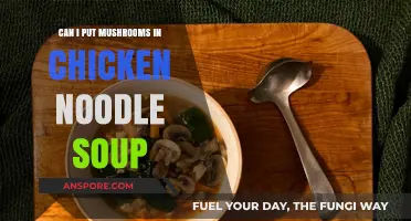 Mushrooms in Chicken Noodle Soup: A Flavorful Twist or No-Go?