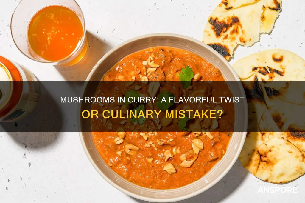 can i put mushrooms in curry