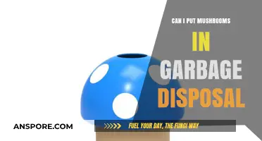 Mushrooms in Garbage Disposal: Safe Disposal Tips and Best Practices