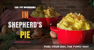 Mushrooms in Shepherd's Pie: A Tasty Twist or Tradition Breaker?