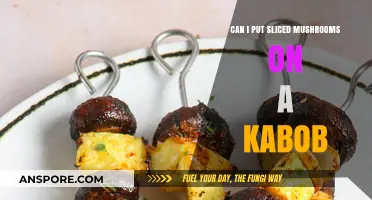 Sliced Mushrooms on Kabobs: Tips for Grilling Veggie Skewers