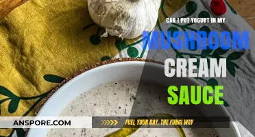 Yogurt in Mushroom Cream Sauce: A Tasty Twist or Disaster?