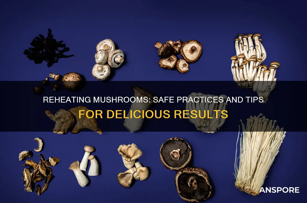 can i reaheat mushrooms