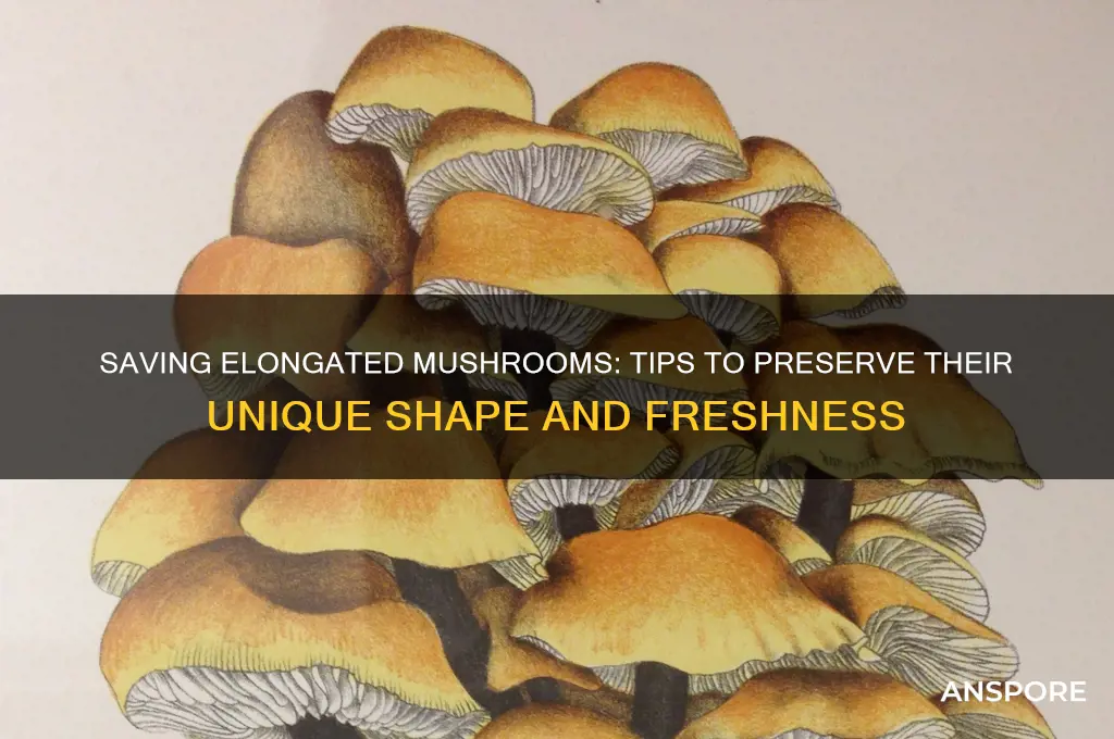 can i save elongated mushrooms