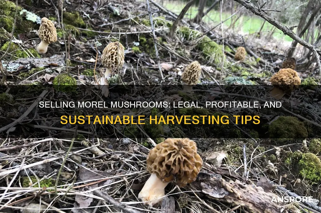 can i sell morel mushrooms