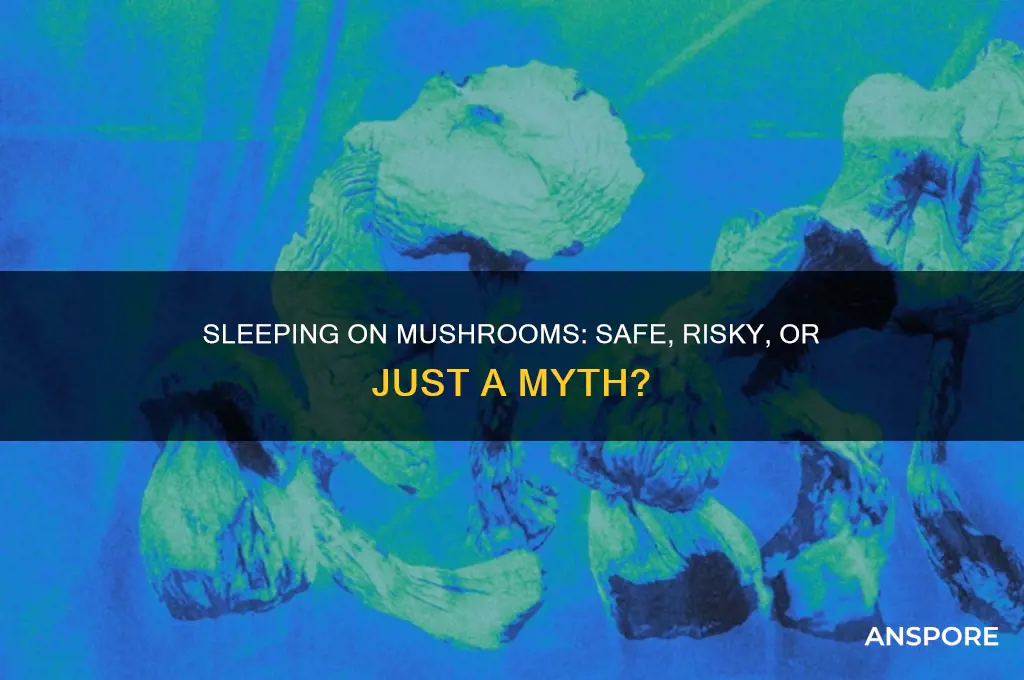 can i sleep on mushrooms