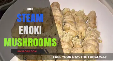 Steaming Enoki Mushrooms: A Quick and Healthy Cooking Guide